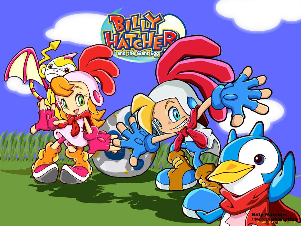 видео, игры, billy, hatcher, and, the, giant, egg.